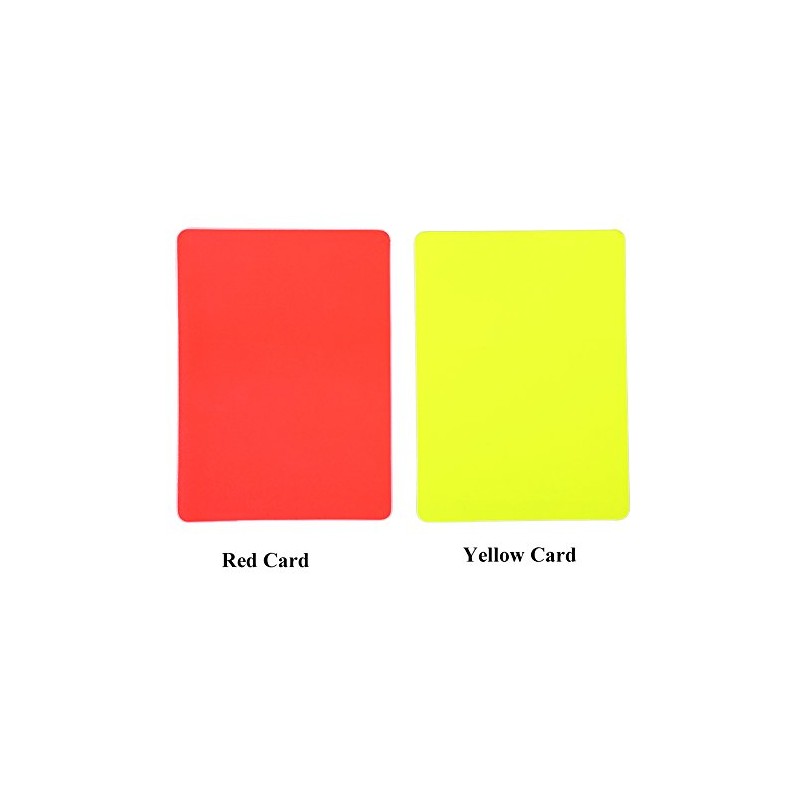 Soccer Referee Card, PVC Football Match Soccer Game Referee Notebook