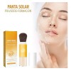 Polvo De Maquillaje De Protección Solar Mate Spf50 Pa ++