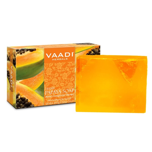Vaadi Herbals Fresh Papaya Soap, 75g