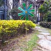 COOZZYHOUR Wind Spinners Outdoor,42 Inch Metal and Glass Wind Sculptures