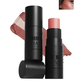 Cream Blush Stick Makeup for Cheeks, Multi Blush & Highlighter Contour Stick, Long Lasting Waterproof Creme Blush Bronzer Stick, Lightweight Matte and Dewy Finish, Face Shaping Makeup for Women-03