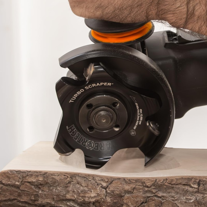 ARBORTECH Turbo Scraper 4 Inch Wood Carving Disc Angle Grinder