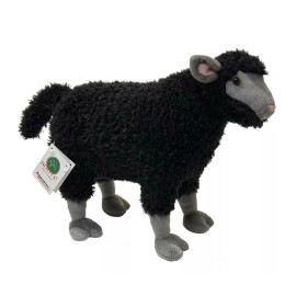 ADORE 14" Standing Rebel the Black Sheep Stuffed Animal Plush Toy