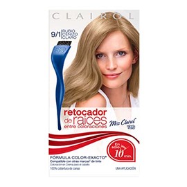 Miss Clairol Tinte Retoque de Raíz Permanente 91 Rubio Cenizo Claro, 70 ml - Paquete de 1