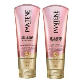 2x De Sellador De Puntas Colageno Nutre Y Revitaliza Pantene