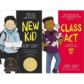 Jerry Craft 2 Book Set (Class Act and New Kid) Paperback Oct 6, 2021 by Jerry Craft