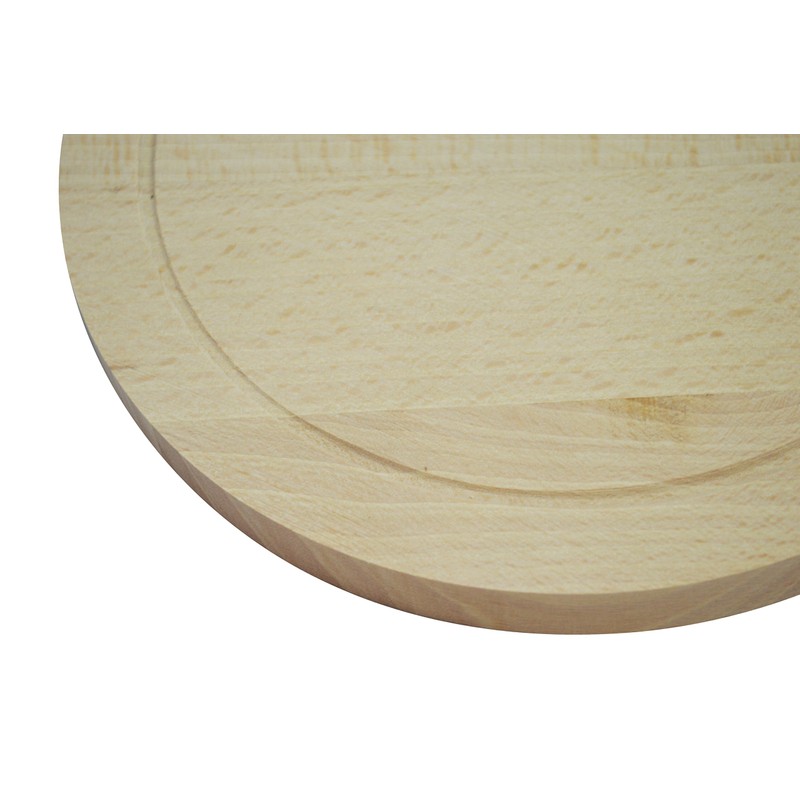 Circular wooden cutting chopping board 10 inch 25 cm kitchen