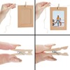 Juvale 50 Pack Cardboard Picture Frames, 4x6 DIY Photo Hanging