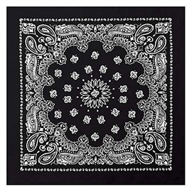 Rothco Trainmen Bandana, Black