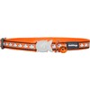 Red Dingo Reflective Cat Collar, One Size Fits All