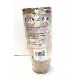 Pack of 16 3 inch Fiber Pots