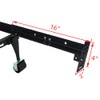 Bed Frame Footboard Extension Brackets Set Attachment Kit, Bolt-on Footboard