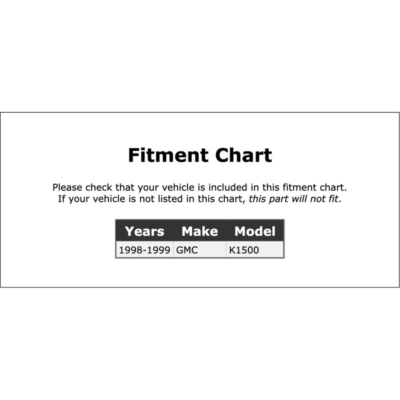 Ambient Air Temperature Sensor Compatible With GMC K1500 1998 1999