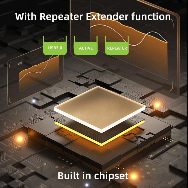 cablecc Active Repeater USB 3.0 Adapter Type A Female to