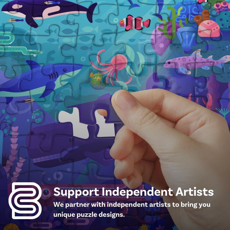 Under The Sea Puzzle - Nautical Marine Puzzle - 1000