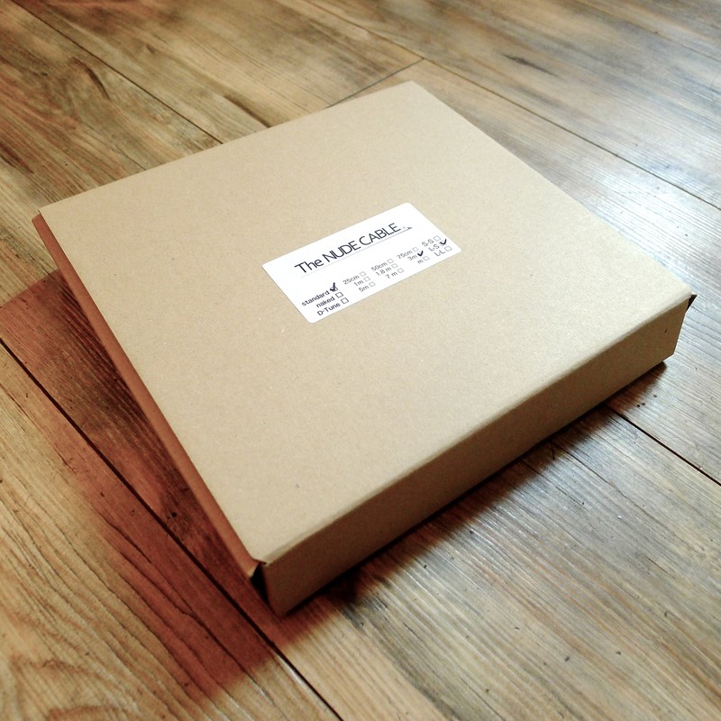 Shielded Cable for Guitar and Bass NUDE CABLE (9 m)