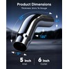 5 inch Diesel Exhaust, 5'' Inlet 6'' Outlet 23'' Long