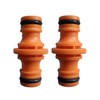 Garden Hose Connector, Double Male Hose End Extender, 2-Pack