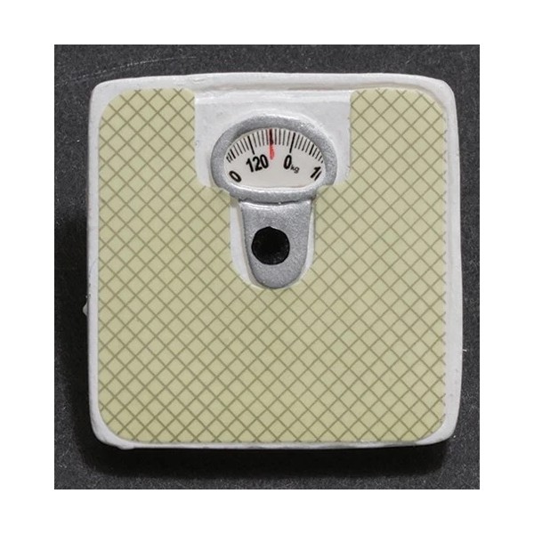 Unbranded Dollhouse Miniatures 1:12 Scale Bathroom Scale #IM65096