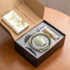 HOXHA Matcha Whisk Set, Japanese Matcha Ceremony Accessory,Traditional Scoop (Chashaku),