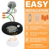 JULLISON 4 Inch Field Selectable 5CCT LED Motion Sensor Ceiling