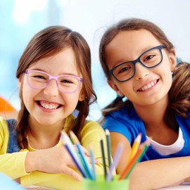 ZENOTTIC Kids Blue Light Blocking Glasses Anti Glare Lens Lightweight Frame Computer Eyeglasses for Boys and Girls(Blue)