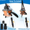 Happy Tree Universal Fit All Brands' Shop Vacs with 2-1/2"&1-7/8"&1-1/4"