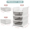 Stackable Foldable Storage Baskets, Folding Storage Bins, Closet Organizers and