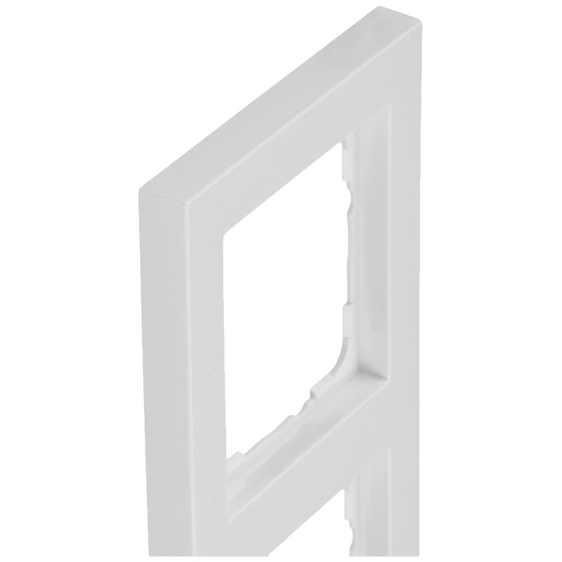 GIRA 021229 Cover Frame, 2 Gang Gira E2 pure white