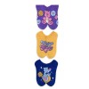 Care Bears Women's Print No Show Socks, 3-Pack, Shoe Size
