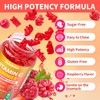 HUUAYAO Vitamin C Gummies for Adults, Chewable Vitamin C Gummies