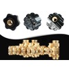 Ziamzra Threaded Insert M2.5 Melting Thread Pack of 100 Insertion