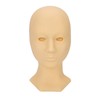Eyelash Mannequin Head High Simulation Elastic Washable Soft Silicone Makeup