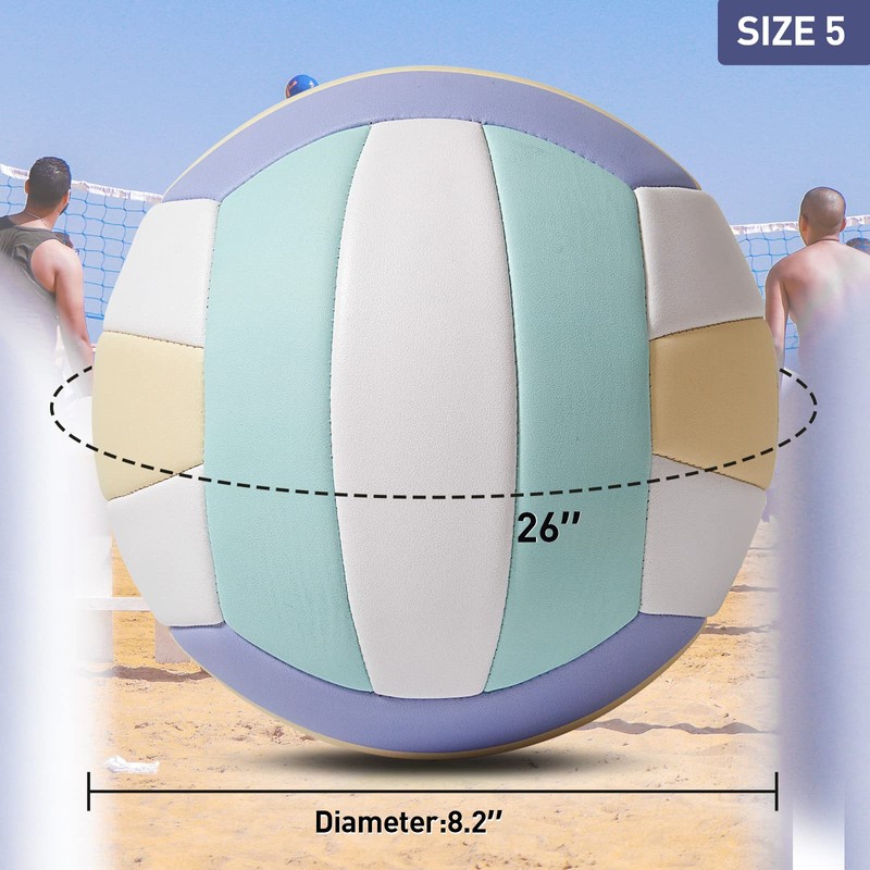 SYNGUCK Volleyball No. 5 Soft Volleyball Soft Volleyball PU Leather
