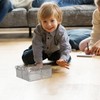 Versatile DIY Miniature Fence Set - Light Grey Plastic -