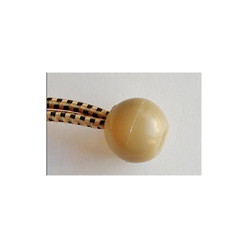9" Heavy Duty Premium Tan Ball Bungee Bungees 25 pcs