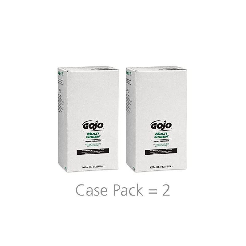 GOJO MULTI GREEN Gel limpiador de manos, aroma ctrico, 5000