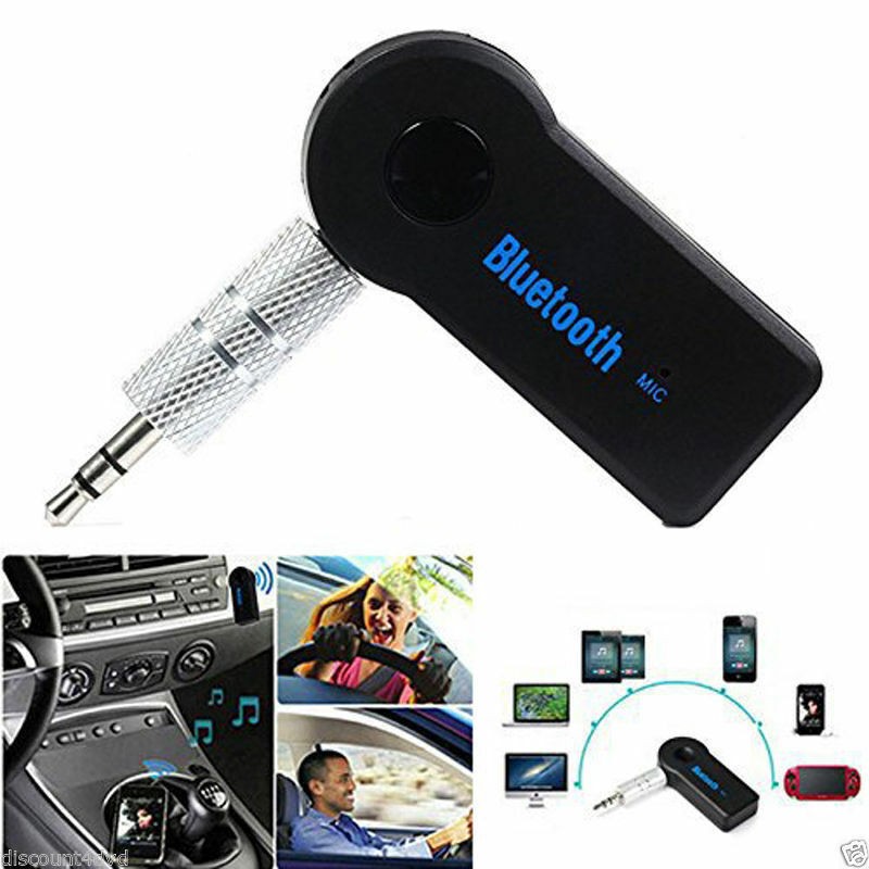 Unbranded Wireless Bluetooth 3.5mm AUX Audio Stereo Music Home Car