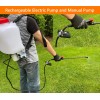 FIVO Electric Pump & Manual Pressure Dual Function Backpack Sprayer