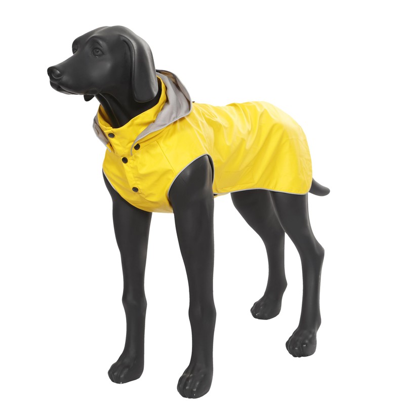 Rukka Pets Stream Raincoat for Dogs Yellow 70