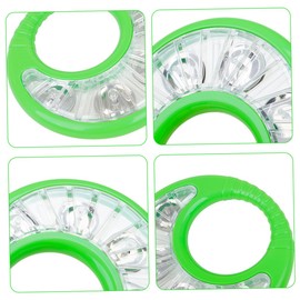 Kisangel 2Pcs Hand Held Tambourine Percussion Instrument for Rhythm Learning and Musical Play for Early Education and Fun Activities