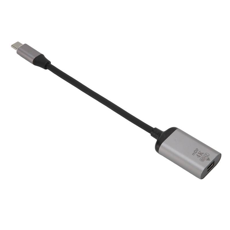 USB C to DisplayPort Adapter 4K 60Hz Aluminium Alloy Plug