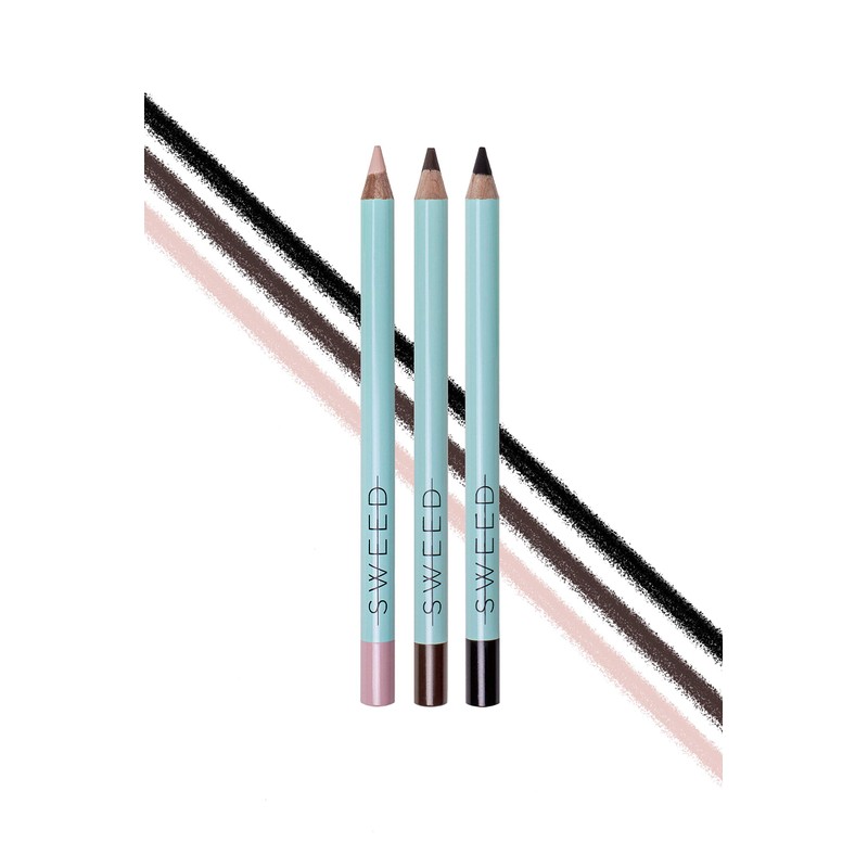 Sweed Satin Coal Ultra Creamy Bright Eyeliner - Waterproof and