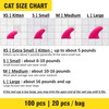 zetpo 100 pcs Cat Nail Caps | Cat Claw Covers