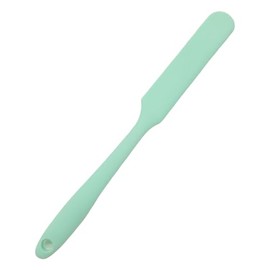 Handy Housewares 9.5" Long Silicone Spatula Spreader, Bowl or Jar Scraper, Great for Spreading Frosting or Icing on Cakes (1, Pastel Green)