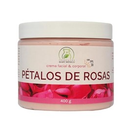 Crema Facial & Corporal De Pétalos De Rosas Hidratante Con Filtro Solar 400 Gr Productos Mart Mexico