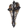 Top Brass Angel Wings Wall Cross - Spiritual Jesus Art