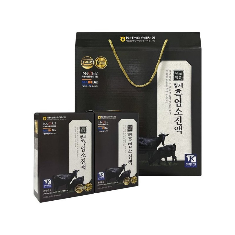 Douzone Health 더존건강 황제 흑염소 진액 흑염소엑기스 1800ml(60mlx30포) Duzon Health