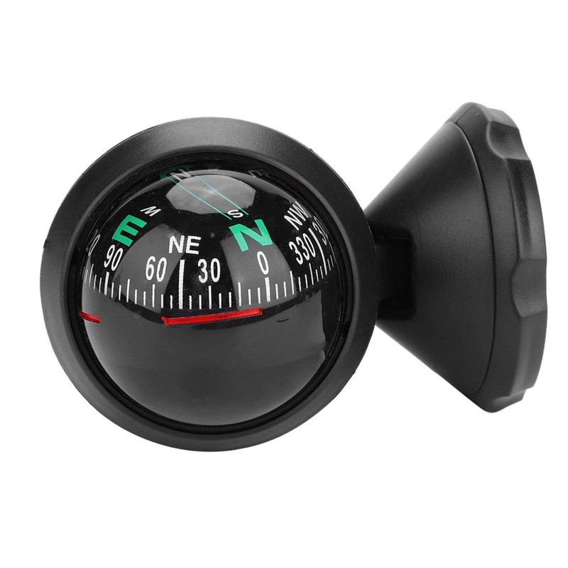 Ausla Boat Compass Portable Adjustable Navigation Bullet Compass with High