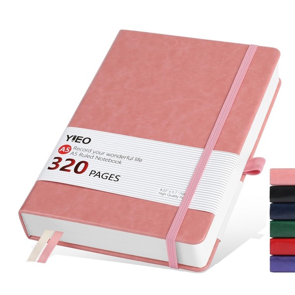 Notebook A5, Hardback A5 Notebook Thick Journal Notebook 320 Pages